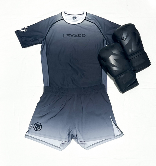Leveco Boxing Pack – Rashguard-Set + Boxhandschuhe